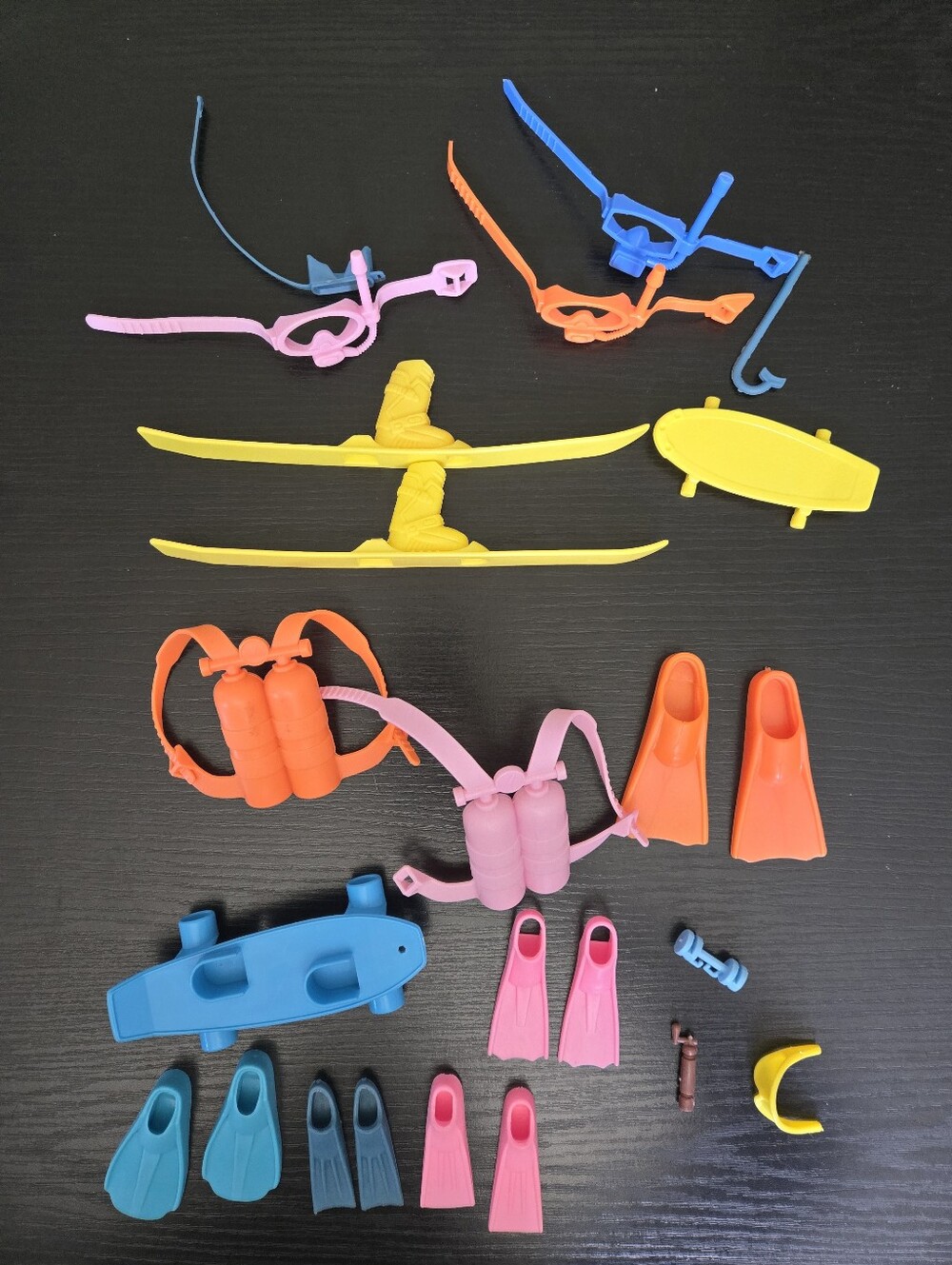 Lot Of Vintage Barbie Sports Accessories